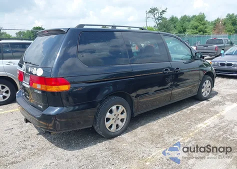 2003 Honda Odyssey Ex-L z USA, uszkodzony, nr VIN 5FNRL18053B155125